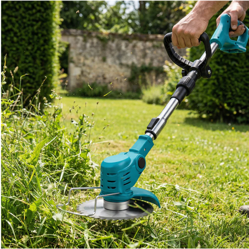 D95 PRO Débroussailleuse Électrique Portable | Débroussailleuse à Batterie Portatif | Coupe-Bordures Sans Fil pour Jardin et Pelouse