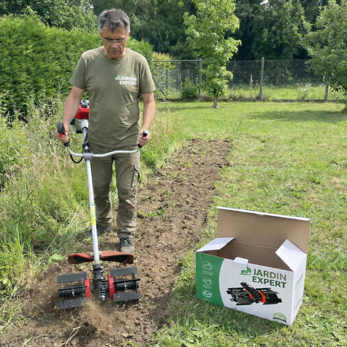 G700 PRO - Roue de Désherbage Multifonctions – Outil Efficace pour Entretien de Jardin et Élimination des Mauvaises Herbes