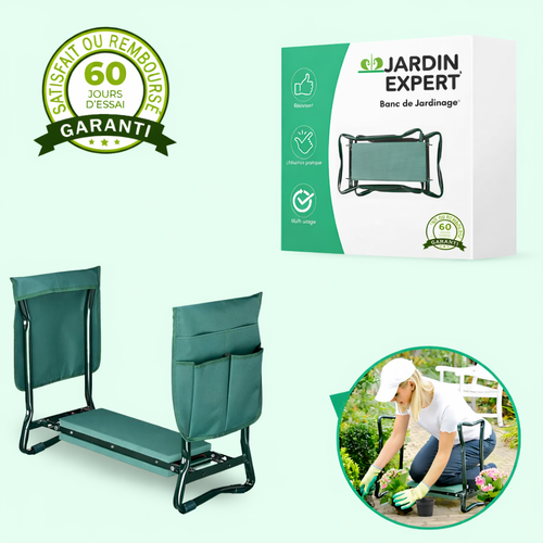 JardiComfort™ | Banc de Jardinage | Travaillez Sans Douleur et Profitez Sans Effort