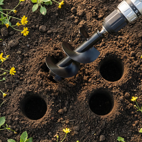 Foret de Terre pour Perceuse – Plantation Rapide et Facile pour Jardinage Efficace